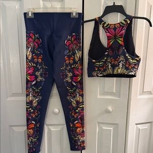 Terez -Butterfly Print Women's workout set